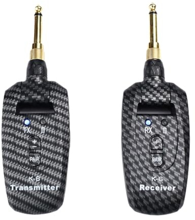 Fangxuee Guitar Wireless Transmitter Guitar Wireless Receiver Wireless Transmission System