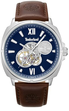 Timberland - Williston Automatic Function Watch - Quartz Watch Movement - Case Width: 43.5 mm - Stainless Steel - 5 ATM