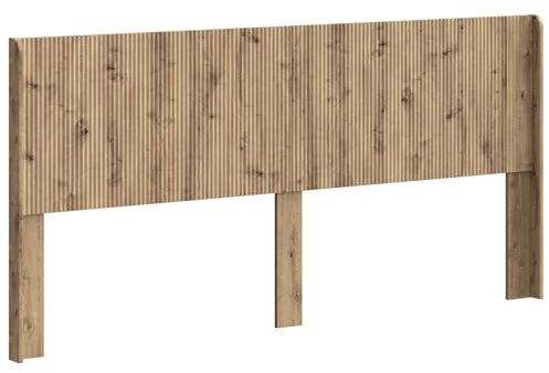 vidaXL Kopfteil Artisan-Eiche Holzwerkstoff