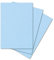 ARTOZ 50x Bastelpapier Bastelkarton - Pastelblau - DIN A4 297 x 210 mm - Edle Egoutteur-Rippung - Hochwertiges 220 gm² Papier
