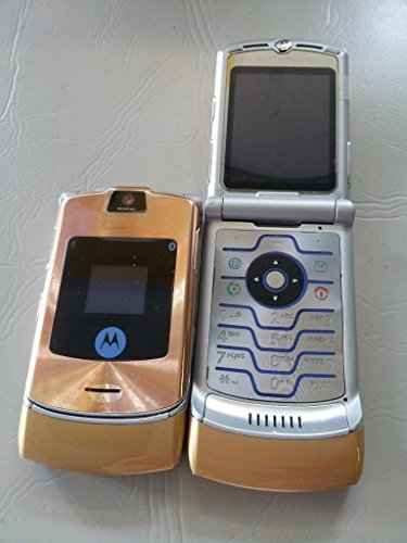 Motorola V3 Handy (GSM) goldfarben