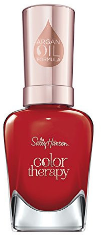 Sally Hansen Color Therapy Smalto Unghie, 340 Red-Iance, Colora, Rinforza, Cura, 14,7ml