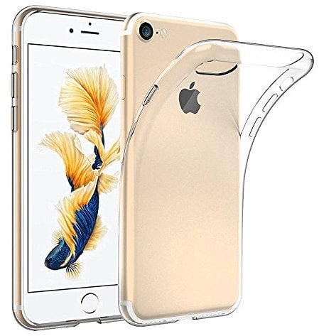 KP TECHNOLOGY iPhone 6/6S - Clear Case Ultra Thin Transparent Silicone Gel Cover for iPhone 6/6S (iPhone 6/6S, Clear)