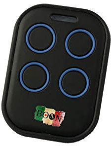 Telecomando Universale Autoapprendente per Cancelli automatici Garage 433mhz - fix code (BLU)