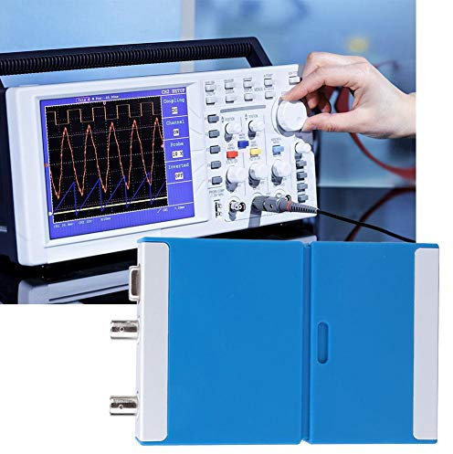 Huakii Oscilloscopio virtuale Digitale, 2 canali PC 50MHz Larghezza di Banda Oscilloscopio 1G con Cavo USB della sonda