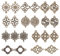 SUNNYCLUE 1 Box 60 Stück Keltische Knotenverbinder Für Die Schmuckherstellung Antike Bronze Blumenverbinder Charms Anhänger Bastelbedarf Schmuckzubehör Zubehör Halskette Armband