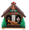 Freak Scene Chalet météo - Thermomètre - Bavière - Maison Bavaroise en Bois - Rétro