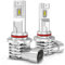LTONXEN 9005/HB3 Ampoule LED, 6500K Blanc pour Voiture DRL/Brouillard 12V-24V Kit de Remplacement (2 Pcs) (2 Ans de Garantie).