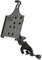 RAM MOUNTS RAM EZ-Roll'r Cradle with Yoke Clamp Mount for Apple, W126288309 (Yoke Clamp Mount for Apple iPad Mini 4 & 5 RAM-B-121-AP20U, Tablet/UMPC, Airplane, Black)