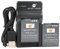 DSTE EN-EL12 Lot de 2 batteries Li-ion et chargeur micro USB compatibles pour appareils photo Nikon KeyMission 360, KeyMission170, Coolpix AW100, AW100S, AW130