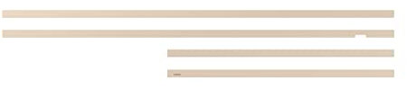 Samsung The Frame - Cornice per TV 43 pollici, smussata, color oro sabbia, accessorio per TV The Frame da 43 (LS03A, LS03B, LS03BG), fissaggio magnetico