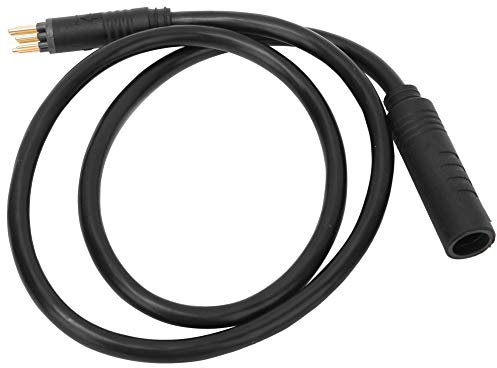 Camrusic 9 Pin E-Bike Stromkabel Motor Verlängerungskabel, Buchse zu Stecker Elektrofahrrad Kabel Umrüstsatz für E-Bike Zubehör(600mm)