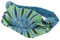 GURU SHOP Haarband, Kopfband, Bandana mit Farbenfrohem Mandala, Kopfbedeckung - Petrol/grün, Herren/Damen, Baumwolle