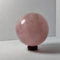 Natürlicher Kristall 9-10 cm natürliche rosa Rose Magic Quartz Crystal Healing Ball Sphere Decor mit Basen Geschenk