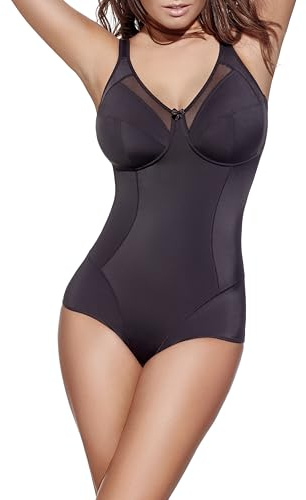 Selente My Secret Damen modischer Shapingbody ohne Bügel und ungepolsterten Cups in großer Größenauswahl (B-Cup und C-Cup)