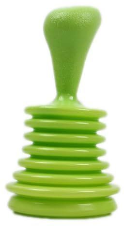 desatascador para fregadero - Émbolo con Mango Ergonómico - Herramienta para destapar fregaderos y desagües para baños, cocinas, lavabos, bañeras y duchas