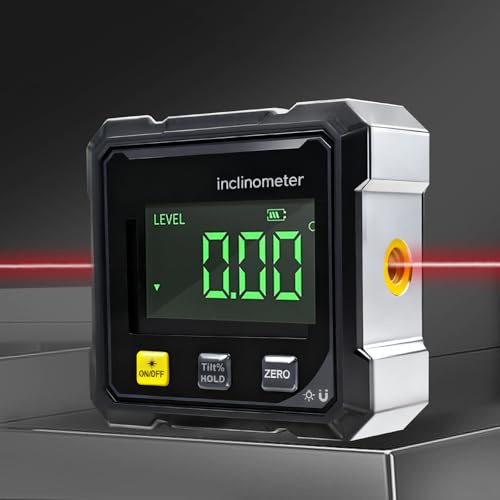 Digitaler Winkelmesser mit elektronischem 4-seitigem starkem magnetischem