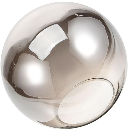 Ipetboom Glaskugel Lampe Ersatz mit Kugelförmigem Lampenschirm aus Glas Dekorativer Ersatzlampenabdeckung mit Abgerundeten Kanten für Hängelampe und Pendelleuchte