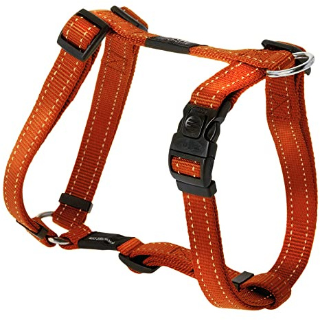 Rogz Fanbelt Harness Reflective, Orange