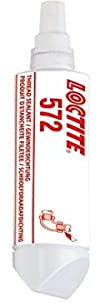 Loctite 142611 Joint fileté modèle 572, résistance moyenne, 50 ml, blanc