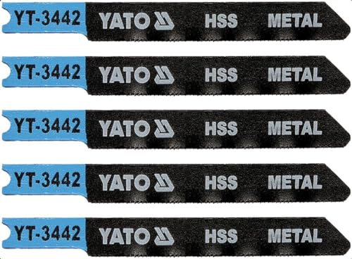 Yato yt-3445 – Saw Jigsaw Blade Set of 5Pcs