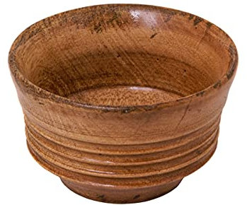 Ulfberth Wooden Bowl | Small Wooden Bowl in Viking Style | Decorative Wooden Bowl for Household, LARP, Warehouse & Medieval Market