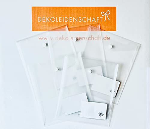 100 x Rexel Dokumentenmappe Sammelmappe Dokumententasche mit Druckknopf, A5, glasklar