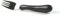 Ability Superstore Black Caring Cutlery Fork