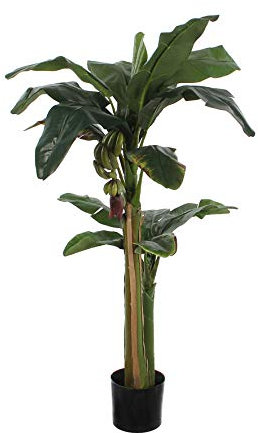 Mica decorations Bananenstaude, Gruen, 150