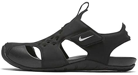 Nike Sunray Protect 2 (PS) Young Athletes Shoe, Black/White, 35 EU