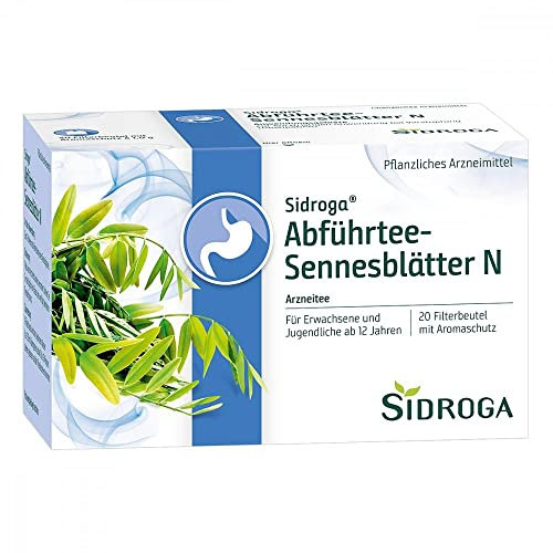 SIDROGA Abführtee-Sennesblätter N Filterbeutel 20 x 1g