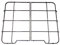 Electrolux - Rex - Zoppas - Zanussi Kit 2 Griglie in ferro smaltato nero lucido per cucina piano cottura 4 fuochi a gas - 3546400031-3546400049 - P6767/KIT