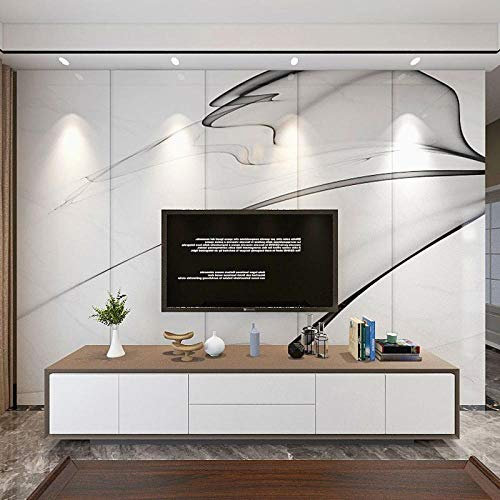 Installation rapide personnalisée épissage encre paysage bambou fibre de bois panneau mural intégré TV fond mur ligne de fumée-450cmx300cm