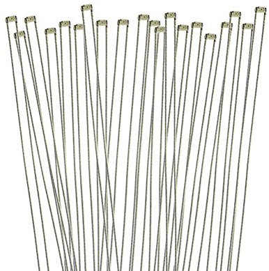 Evemodel 20Stk. SMD LED 0402 Vorgelötete Mikrolitzenleiter Modellbau Dekor Minigarten Puppemhaus Diycraft (rot)