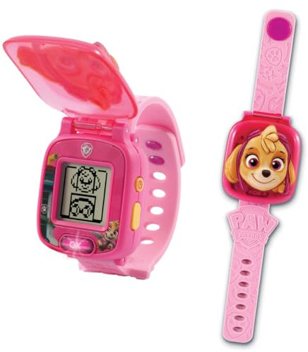 VTech Reloj Educativo de Skye Patrulla Canina, Smartwatch Interactivo para niños +3 años, Versión ESP.