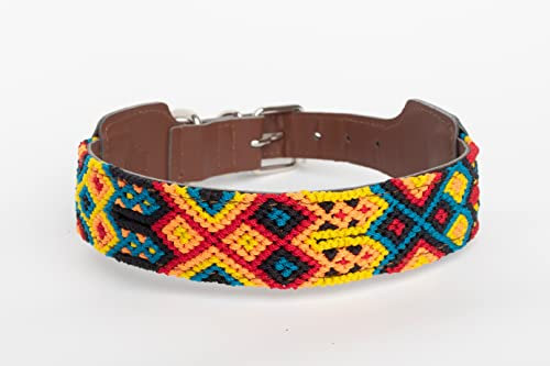 XUXO Hundehalsband, veganes Leder, handgefertigt, wasserabweisend, langlebig, El Cuyo, XS