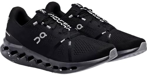On Herren Cloudsurfer Schuhe, All Black, US 9.5