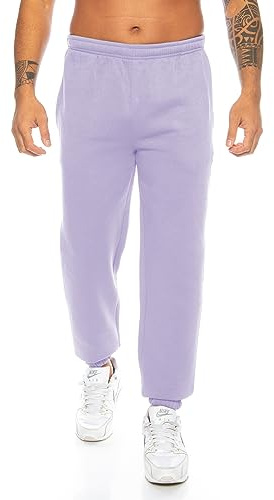 Raff & Taff Herren Hose M bis 8XL | Sporthose Sweatpants Pyjamas Übergrößen Funktionshose Trainingshose Jogginghose | Premium Baumwolle(RT-T-405)