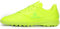 Football Boots Men's Breathable Turf Trainers Outdoor Cleats Athletics Sneakers Teens Professional Wear-Resistence Soccer Shoes Non-Slip Yellow UK 8.5