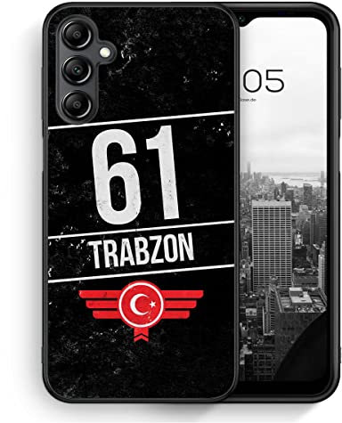 MUNIQASE Trabzon 61 - Silikon Hülle für Samsung Galaxy A54 5G - Türkische Städte Schutzhülle Handyhülle Case Cover