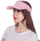 HEYANN Pink Visor Cap Damen Tennis Cap Damen, Sonnenvisier Visor Cap Sonnenhut Sport Sonnenblende Hüte Sport Visier für Damen Weich dehnbar Verstellbare Baseball Cap UV Schutz Tennis Visiere (Rosa)