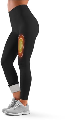 Bestlivings Winter Thermo Leggings Damen - gefütterte High Waist Thermoleggings mit Teddy Innenfleece, Thermoleggins - warm Hohe Taille