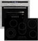 Conjunto: 60cm Horno electrico empotrable EB8013ED + 77cm Placa vitrocermica KK7705RL | Rotisserie | Sensor de temperatura del núcleo | Parrilla | Aire caliente | SET8013KK77RL