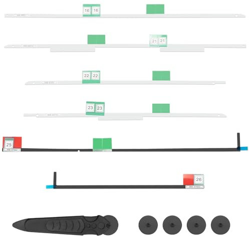 Klebestreifen für LCD-Display Bildschirm, Klebeband Streifen, Ersatzband kompatibel mit Apple iMac 27 Zoll A1419 Retiona 2017,2019,2020 mit Werkzeuge zum Öffnen der LCD-Display (Aktualisiertes Modell)