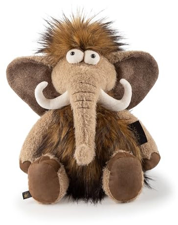 sigikid 31023 Mammut Hatmut, BeastsTown, Kuscheltier: Sammeln, Schenken, Spielen, Schmusen, empfohlen für Kinder und Erwachsene von 3 bis 99 Jahren