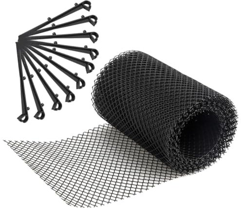 BESPORTBLE Leaf Filter Gutter Guard Mesh Cover Mesh Gutter Screen for Downspout Guards to Prevent Leaves Clogging