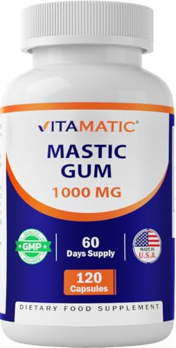 Mastic Gum 1000mg per Serving 120 Capsules