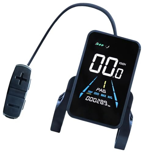 Digitales Board für E-Bike, wasserdicht, Fahrradmodifikation, Instrumententafel, verschiedene Themen, Geschwindigkeit und Leistung, Zeitanzeige, stoßfest