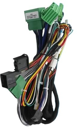 Kompatibel mit Volvo XC90 High-End-S90-V90-Kabel, Auto-16-poliger Kabelbaumadapter, Canbus-Box-Decoder, Android-Radio-Stromkabel(Cable Only)