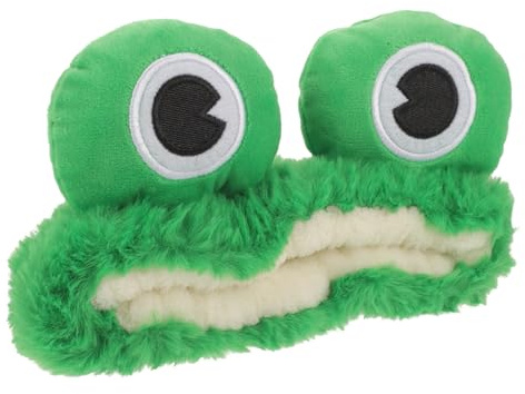 DECOMELODY Niedliches Frosch Stirnband aus Weichem Cartoon Haarband für Mädchen Geeignet als Spa Gesichtswasch stirnband und Party Haarschmuck Bequemes Langlebiges Accessoire für Cosplay und
